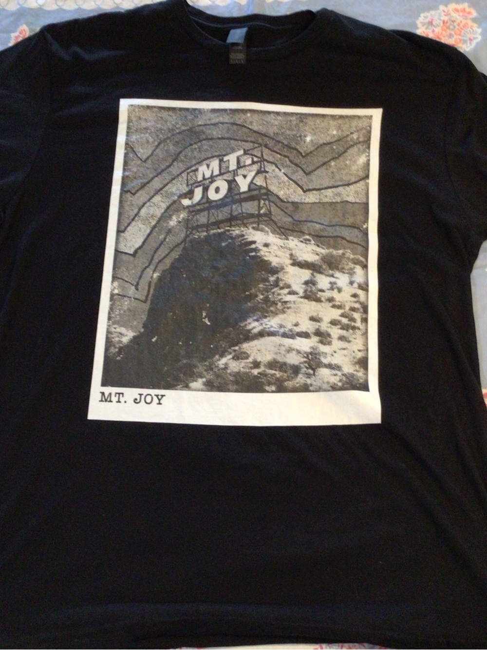 MT. JOY Black Graphic Band Tee